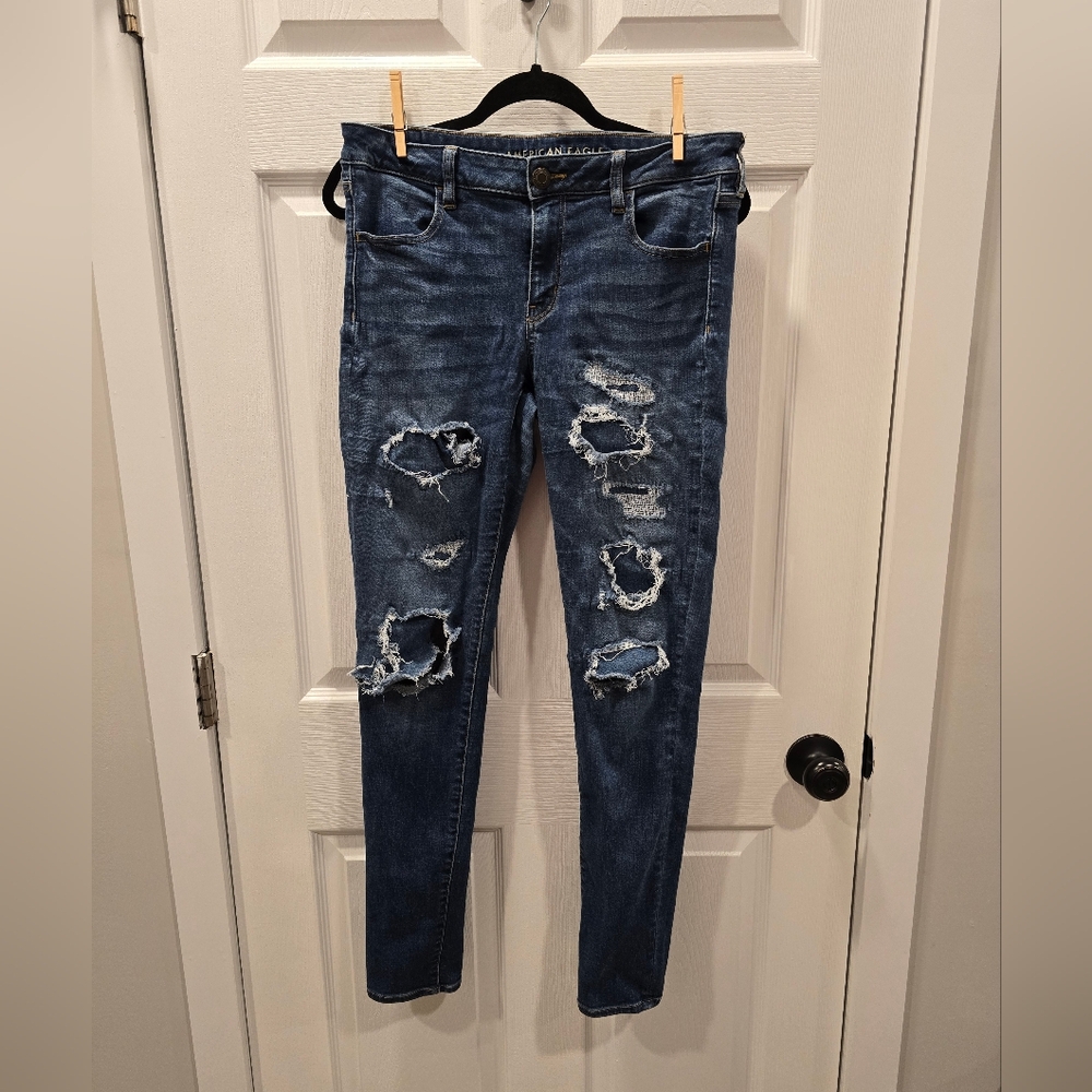 American Eagle Outfitters Jeggings Size 12 EXTRA LONG